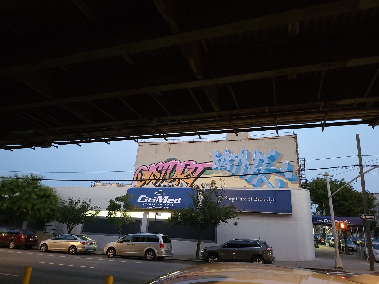 Graffiti in Sunset Park, Brooklyn